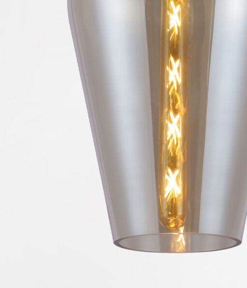 SINGLE MODERN GLASS PENDANT LAMP - Image 3