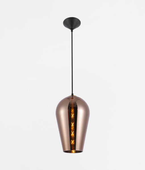 SINGLE MODERN GLASS PENDANT LAMP - Image 7