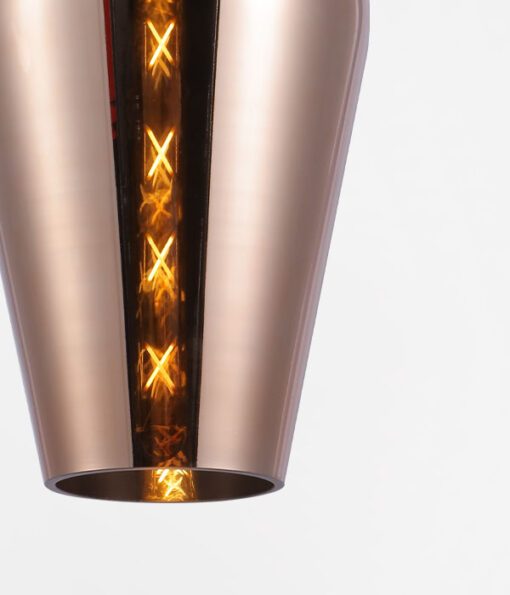 SINGLE MODERN GLASS PENDANT LAMP - Image 9