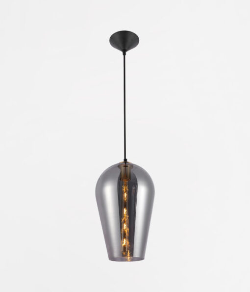 SINGLE MODERN GLASS PENDANT LAMP - Image 4