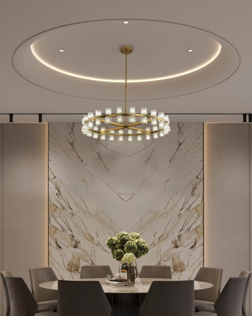 Modern Crystal Hangin Lamp - Image 2