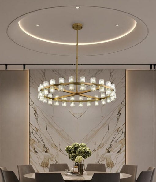 MODERN CRYSTAL HANGING LAMP - Image 2