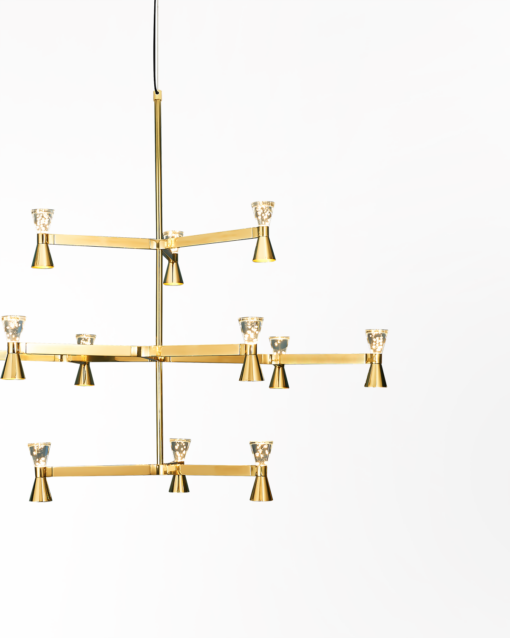 Modern Brass LED Hanging Lamp IA-PR 9447 - Image 2